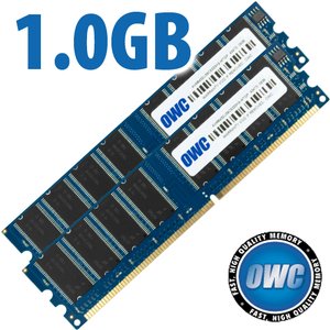 1.0GB PC3200 Power Mac G5 SDRAM Memory Upgrade Kit (2x 512MB Matched Pair) DDR 400MHz CAS 3.0