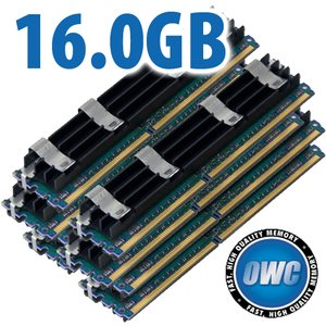 16.0GB Mac Pro Memory Matched Set (8x 2GB) PC5300 DDR2 ECC 667MHz 240 Pin FB-DIMM Modules