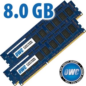 8.0GB Mac Pro Early 2009 Memory Matched Set (4x 2GB) PC-8500 1066MHz DDR3 ECC SDRAM Modules