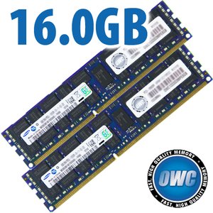 16.0GB Mac Pro / Xserve 2009 Memory Matched Set (2x 8GB) PC-8500 1066MHz DDR3 ECC-R SDRAM Modules