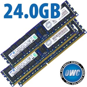 24.0GB Mac Pro / Xserve 2009 Memory Matched Set (3x 8GB) PC-8500 1066MHz DDR3 ECC-R SDRAM Modules