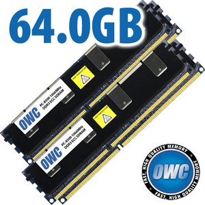 64.0GB Mac Pro Early 2009 Memory Matched Set (4x 16GB) PC-8500 1066MHz DDR3 ECC SDRAM Modules