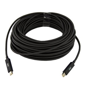 20 Meter (65') OWC Optical Thunderbolt Cable - Black