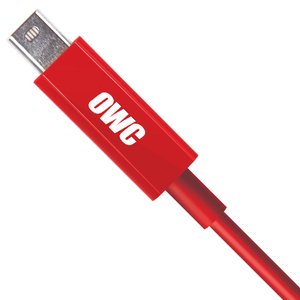 3.0 Meter (118") OWC Thunderbolt Cable - Red