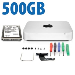 DIY Kit: Data Doubler + 500GB HGST Hard Drive Bundle for Mac mini 2011 and 2012 models.