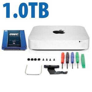 DIY Kit: Data Doubler + 1.0TB Electra 6G SSD Bundle for Mac mini 2011 and 2012 models.