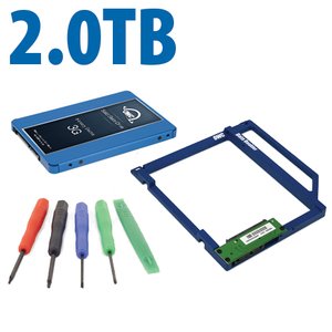 DIY Kit: Data Doubler + 2.0TB OWC Mercury Electra 3G SSD Drive Bundle + 5 Piece Toolkit.