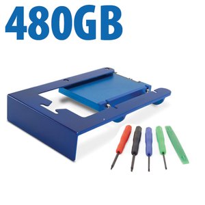 Mount Pro Bundle: 480GB Mercury Electra SSD, 2.5" Drive Sled & tools for 2009-2012 Apple Mac Pro