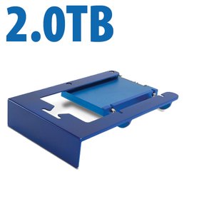 Mount Pro Bundle: 2.0TB Mercury Extreme Pro SSD, 2.5" Drive Sled & tools for 2009-2012 Apple Mac Pro