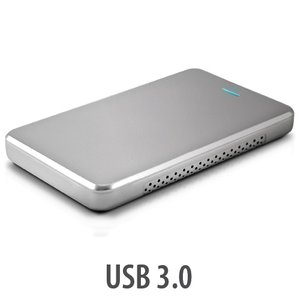 (*) OWC Express 2.5" Portable USB 3.0 Enclosure for SATA NoteBook HDs - Sleek Silver Color