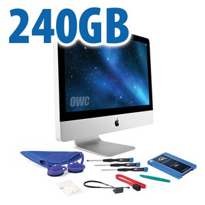DIY Kit for 2011 21.5" iMac's internal SSD bay: 240GB OWC Mercury Electra 6G SSD