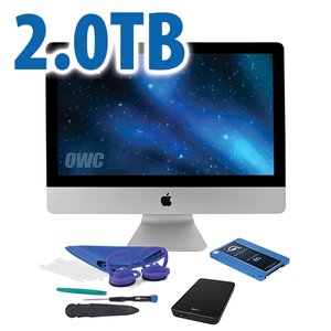 DIY Kit for 2012 or later 21.5" iMac's factory HDD: 2.0TB OWC Mercury Electra MAX 6G SSD.