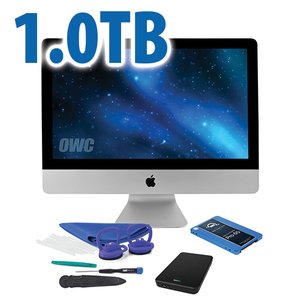 DIY Kit for 2012 or later 21.5" iMac's factory HDD: 1.0TB OWC Mercury Extreme Pro 6G SSD.