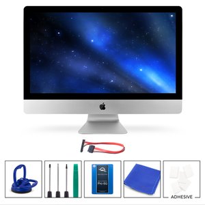 DIY Kit for 2011 27" iMac's internal SSD: 120GB OWC Mercury Extreme Pro 6G SSD.