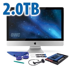 DIY Kit for 2011 iMac's factory HDD: 2.0TB OWC Mercury Electra MAX 6G SSD.