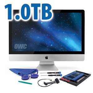 DIY Kit for 2011 iMac's factory HDD: 1.0TB OWC Mercury Extreme Pro 6G SSD.