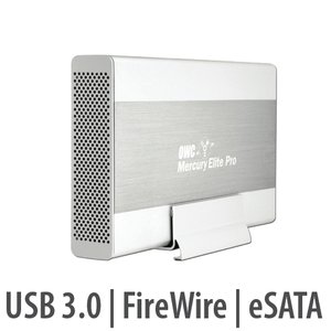 OWC Mercury Elite Pro eSATA, FireWire 400/800 & USB 3.0/2.0/1.1 Kit w/Software Bundle