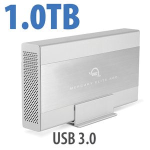 1.0TB OWC Mercury Elite Pro USB 3 With USB+1 Storage Solution