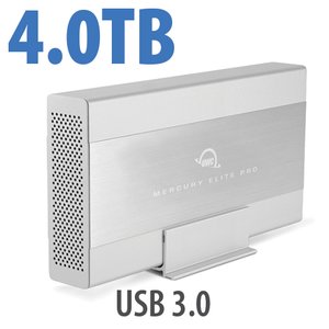 4.0TB OWC Mercury Elite Pro USB 3 With USB+1 Storage Solution