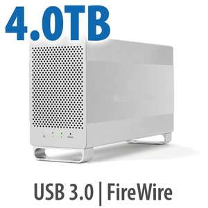 4.0TB OWC Mercury Elite Pro Dual RAID USB 3.0 / FireWire 800 Storage Solution