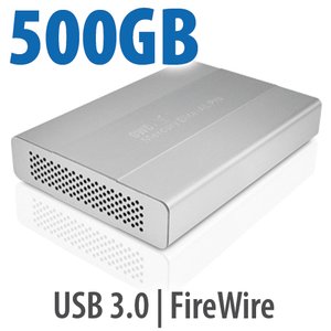500GB OWC Mercury Elite Pro mini portable 7200RPM FW800/400 + USB3.0 storage solution