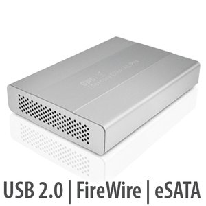 OWC Mercury Elite Pro mini 2.5"Portable FW800&400+USB2+eSATA Enclosure Kit w/ Software Utilities.