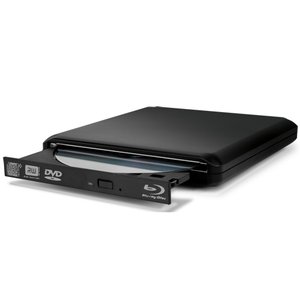 OWC Slim USB 2.0 Portable Tray-Loading 6X Blu-ray Burner/Reader + SuperMultiDrive DVD/DVD-DL/CD R/W.