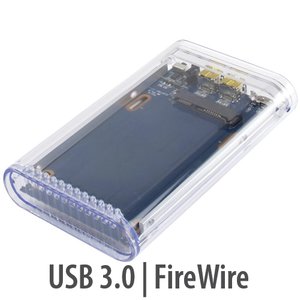 OWC Mercury On-The-Go 2.5" Portable FW800 + USB 3.0/2.0 Drive Enclosure Kit
