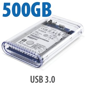 500GB OWC Mercury On-The-Go Pro USB 3.0 / 2.0 5400RPM Portable Bus Powered Solution.
