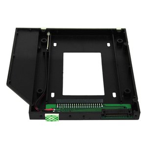 OWC 2.5" IDE/ATA Hard Drive to ATAPI Optical Bay Adapter for PowerBook or MacBook Pro 15/17" models.