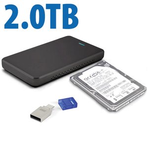 Drive Upgrade Kit for Sony PlayStation 4: 2.0TB HDD Internal upgrade w/Flash Drive, Tool, & More
