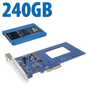 DIY Kit: OWC Accelsior S + 240GB Extreme Pro 6G Solid-State Drive Bundle.