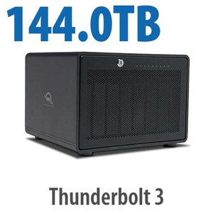 144TB OWC ThunderBay 8 Thunderbolt 3 RAID Storage Solution
