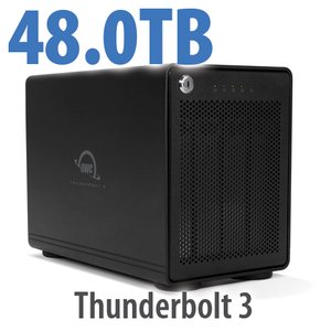48TB OWC ThunderBay 4 RAID 5 4-Drive HDD External Storage Solution with Dual Thunderbolt 3 Ports