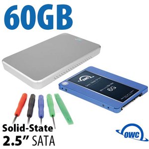 DIY KIT: OWC Express USB 3.0/2.0 2.5" Enclosure + 60GB Mercury Electra 6G SSD