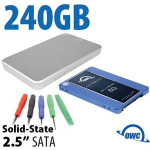 DIY KIT: OWC Express USB 3.0/2.0 2.5" Enclosure + 240GB Mercury Electra 6G SSD