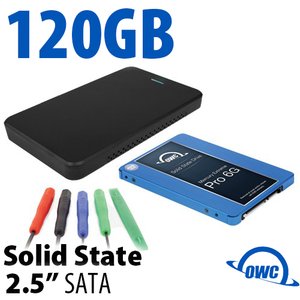 DIY KIT: OWC Express USB 3.0/2.0 2.5" Enclosure + 120GB Mercury Extreme Pro 6G SSD