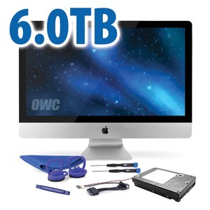 DIY Kit: 6.0TB 7200RPM HDD Upgrade/Replacement Kit for Apple iMac (all 2009 - 2010 models)