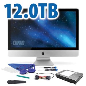 DIY Kit: 12.0TB 7200RPM HDD Upgrade/Replacement Kit for 27-inch Apple iMac (Late 2012 - Early 2019)