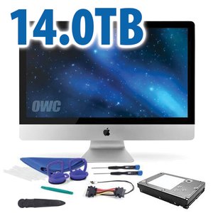 DIY Kit: 14.0TB 7200RPM HDD Upgrade/Replacement Kit for 27-inch Apple iMac (Late 2012 - Early 2019)