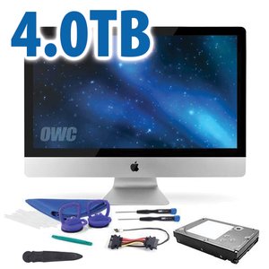 DIY Kit: 4.0TB 7200RPM HDD Upgrade/Replacement Kit for Apple iMac (all 2012 and later 27" models)