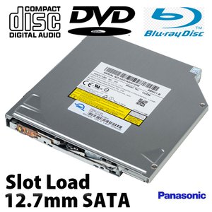 Panasonic 4X 12.7mm Serial ATA (SATA) Internal BD/BD Dual-Layer/DVD/DVD Dual-Layer/CD Reader & Writer.