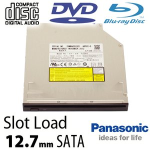 Panasonic 6X Blu-ray Burner + Super-MultiDrive DVD/DVD DL/CDRW Read/Write - Serial-ATA Internal