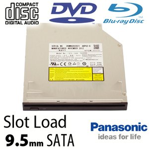 Panasonic 4X Blu-ray Burner + Super-MultiDrive DVD/DVD DL/CDRW Read/Write - Serial-ATA Internal