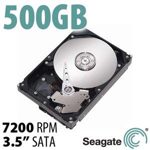 500GB Seagate Barracuda 3.5-inch SATA 6.0Gb/s 7200RPM Hard Drive