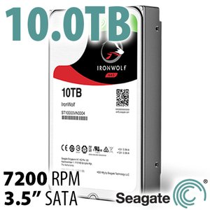 10.0TB Seagate "IronWolf" NAS 3.5-inch Hard Drive