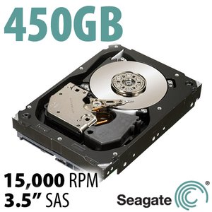 (*) 450GB Seagate Cheetah 15K.7 3.5-inch SAS 6.0Gb/s 15,000RPM Enterprise Class Hard Drive