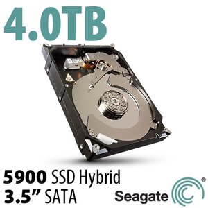 (*) 4.0TB Seagate Desktop SSHD 3.5-inch SATA 6.0Gb/s 5900RPM Hybrid Drive