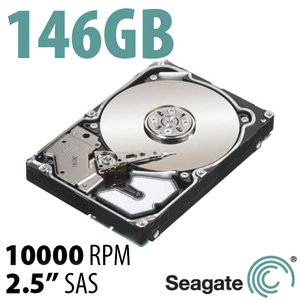 (*) 146GB Seagate Savvio 10K.2 2.5-inch SAS 3.0Gb/s 10000RPM Hard Drive.