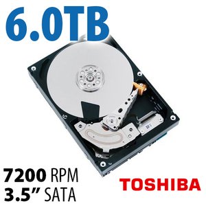 Toshiba 6.0TB MD08ADA Series Hard Disk Drive